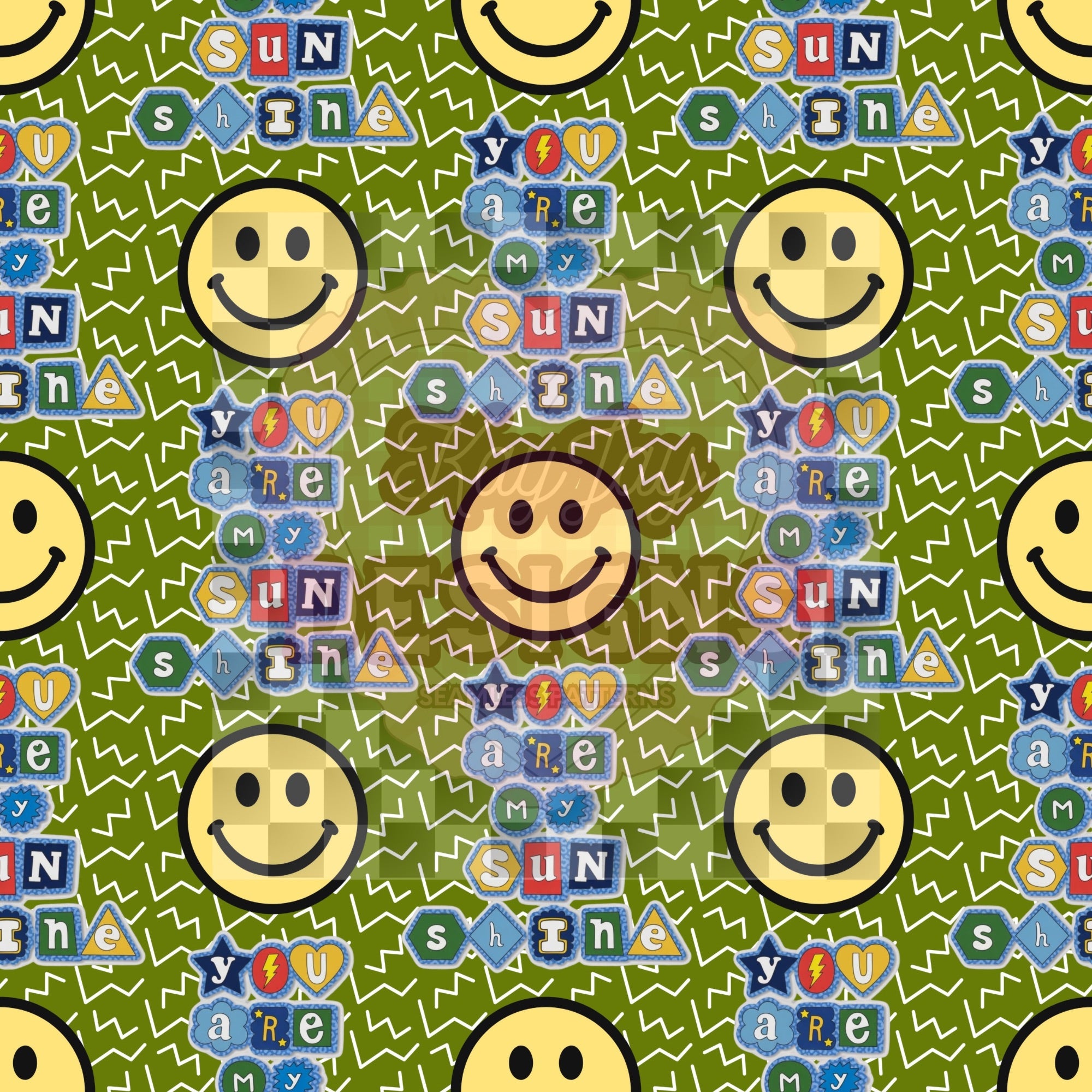 You are my sunshine (green)