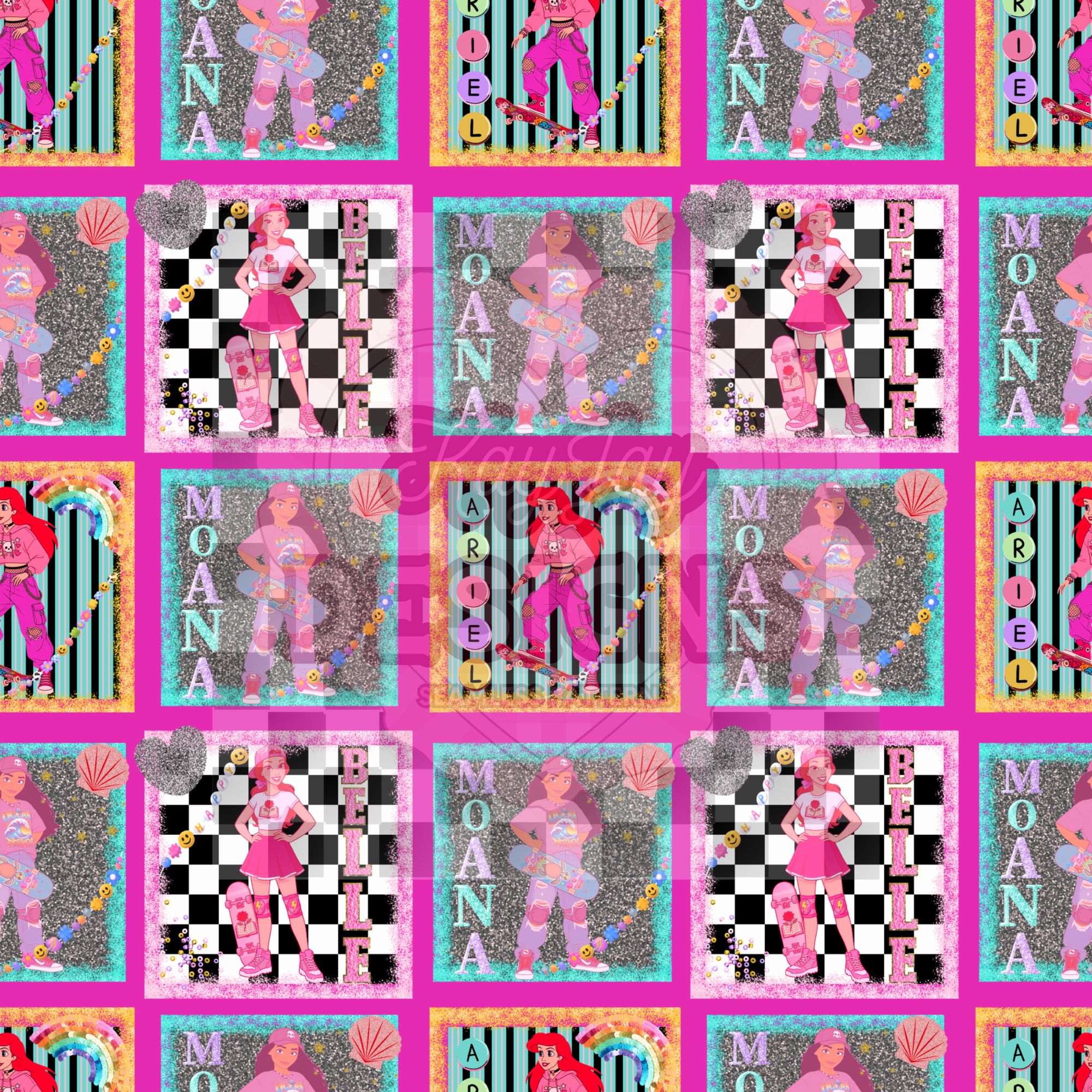 Princess skater girls