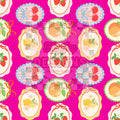 Coquette fruit frames