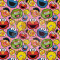 Elmo & friends glitter outline