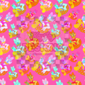 Neon daisy